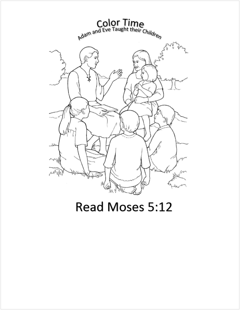 Coloring Pages St Adam 9