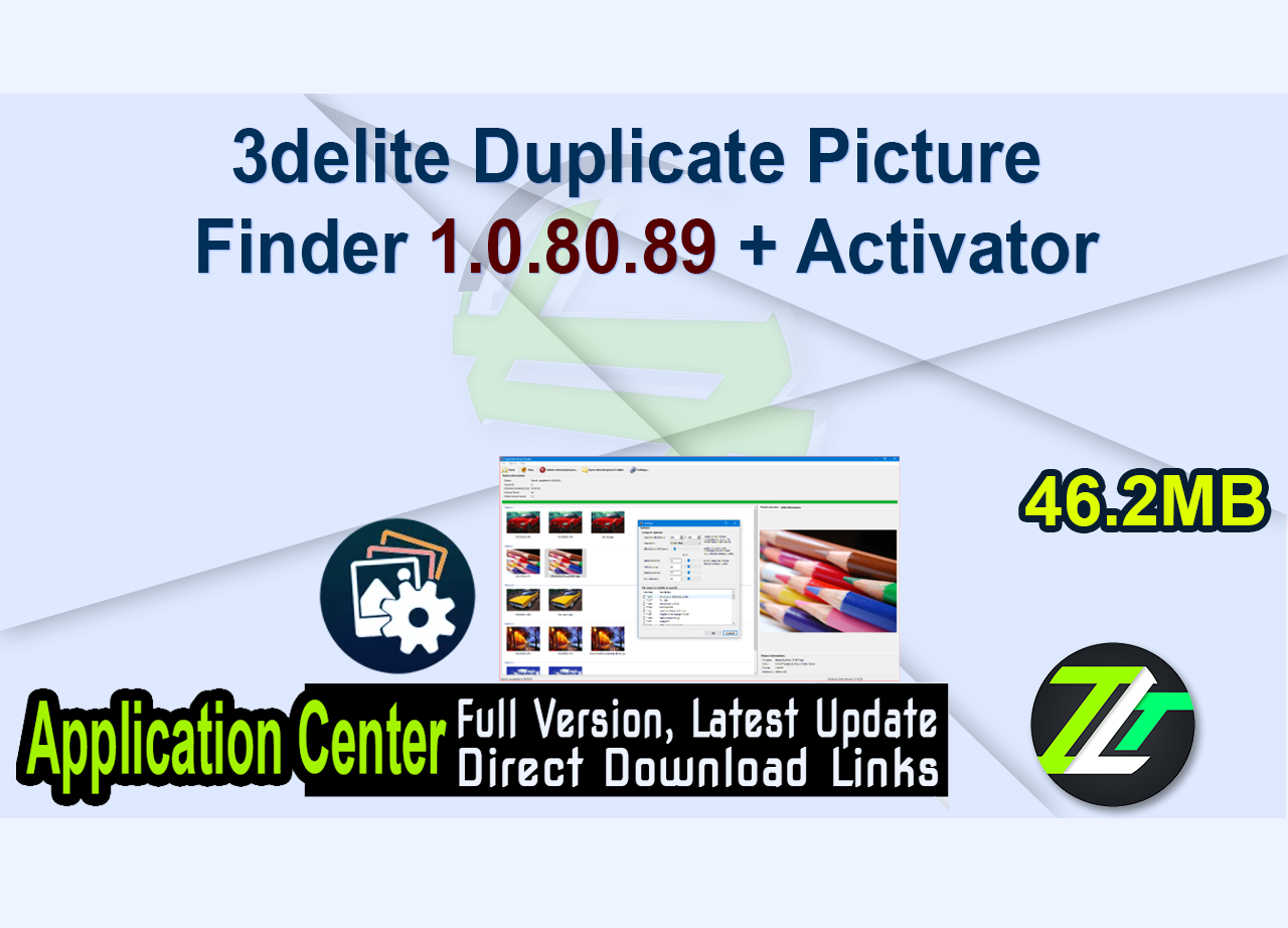 3delite Duplicate Picture Finder 1.0.80.89 + Activator