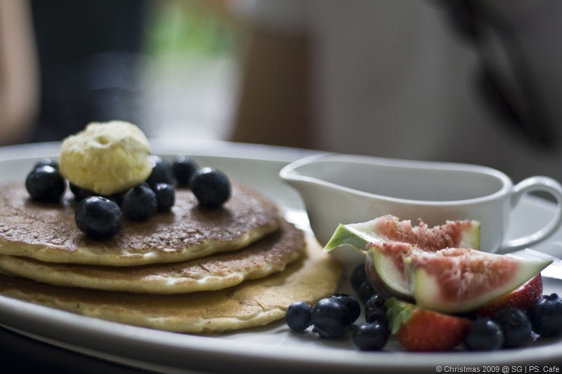 Blueberry Pancake @ SGD$22