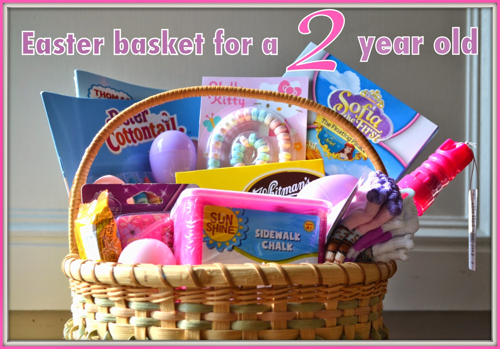 Easter Basket Ideas For A Two Year Old | Logic & Laughter