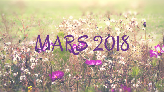 Gratitude, mars 2018, 2018, franz ferdinand, concert, francois and the atlas mountain, bonheur, moment de vie, fleur, printemps, bourgeons, oiseaux, météo, soleil, chaleur, couture, sport, badminton, activitées