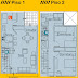 PLANOS DE CASA EN 60M2 (dos pisos mas azotea)