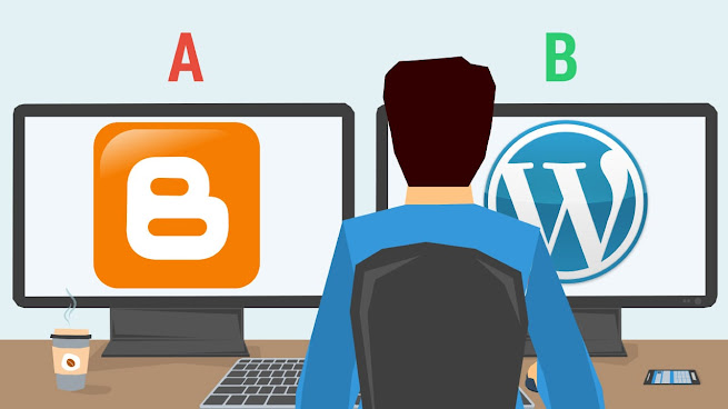 أيهما الأفضل لإنشاء مدونتك، ووردبريس أو بلوجر؟
