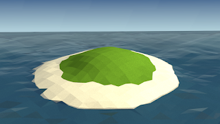 First layer of the island