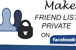 How to Make Friends List Private On Facebook