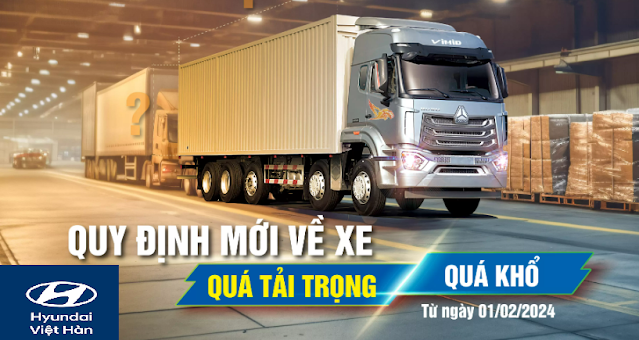 Cách tính tải trọng xe quá tải