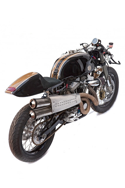 Harley Davidson 1200 Sportster "THE AMERICAN" Cafe Racer by Deus Ex Machina  America