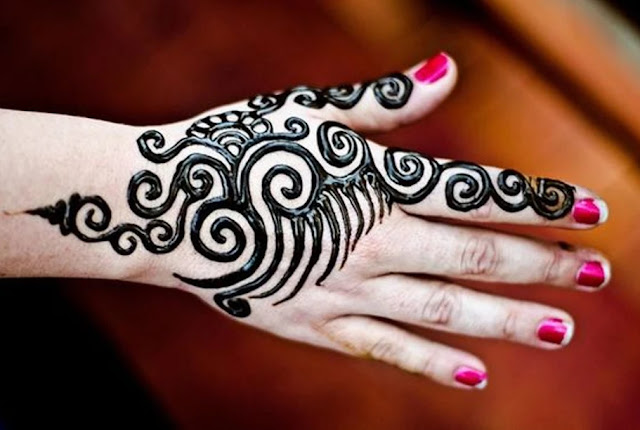 Black Mehndi Designs Black Mehndi Designs