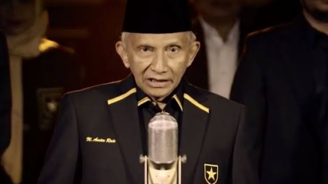 Ketua Dewan Syuro Partai Ummat Amien Rais Minta Masa Pemerintahan Jokowi Selesai Oktober 2024