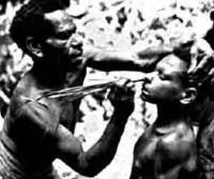 Homossexualidade ritual nas Ilhas do Pacífico, Povo Simbari