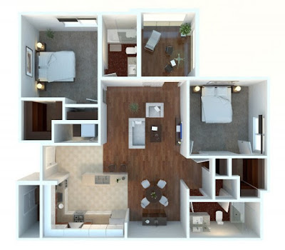 2 bedroom floor plans with sunroom and rest chair