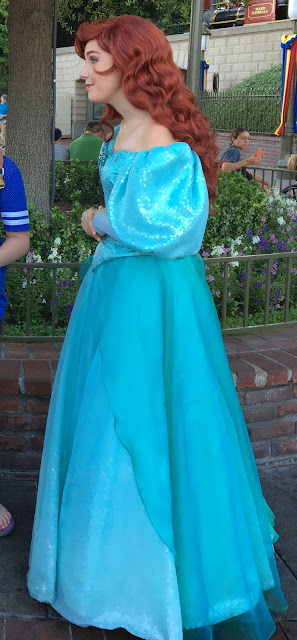 Princess Ariel Character Disneyland Entrance Plaza