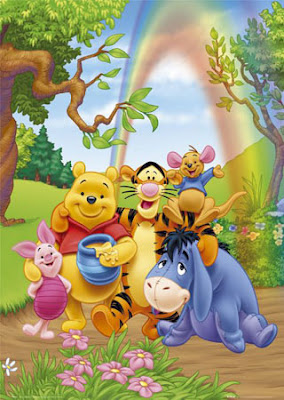 Posters of winnie the pooh and his friends 4