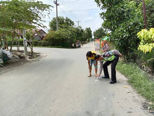 Ditabrak Truk, Penumpang Sepeda Motor di Dolok Masihul Tewas