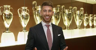 Sergio Ramos celebrates 15th anniversary of Madrid move with message to fans on Twitter.
