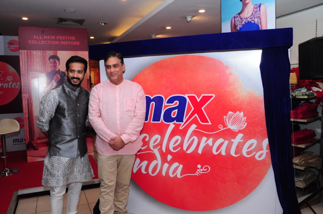 VJ RAVI LAUNCHES MAX’S FESTIVE COLLECTION IN HYDERABAD