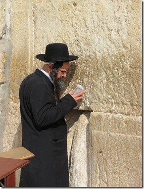 Praying at Wall