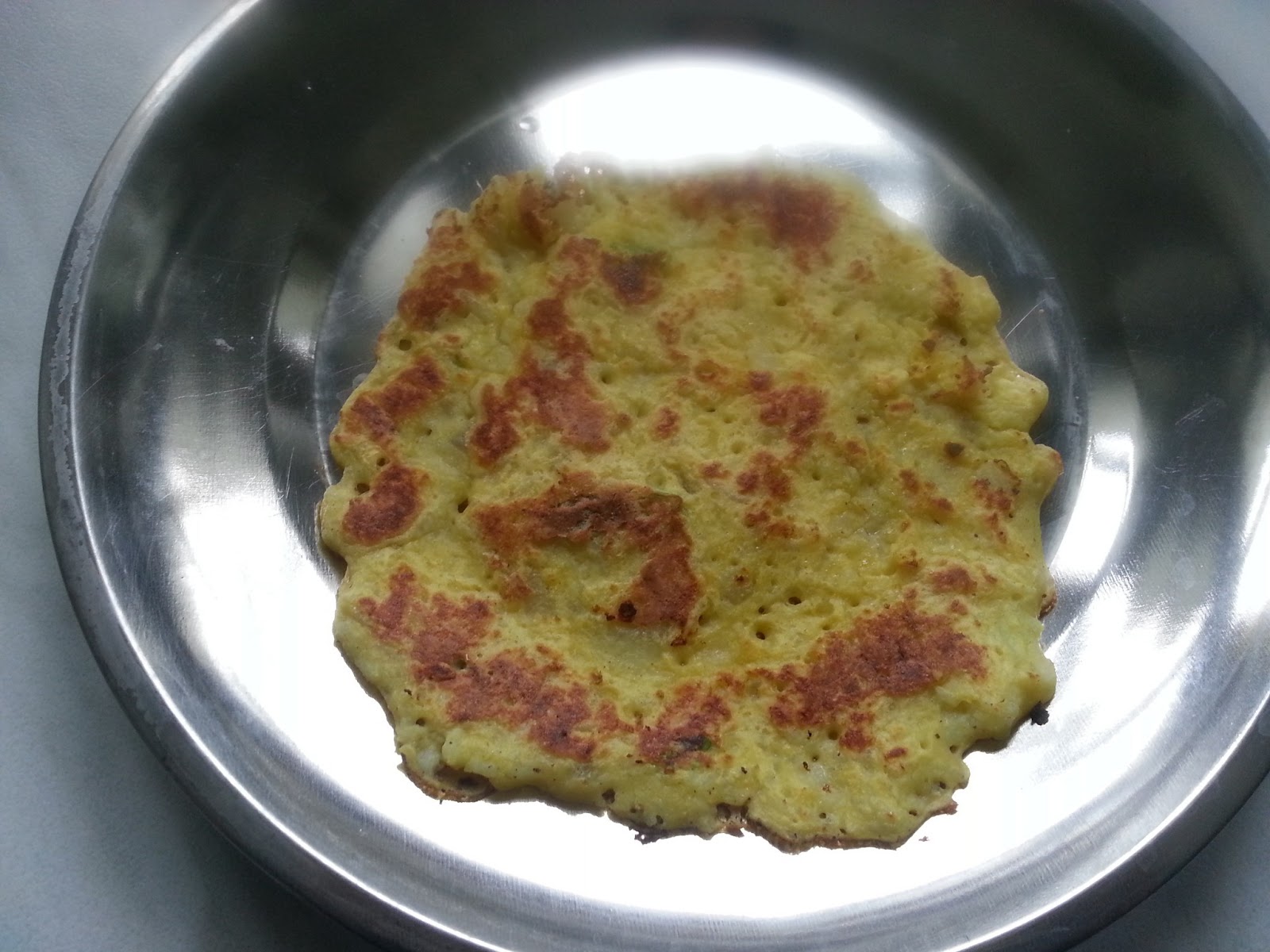 Cooked Rice Pancake