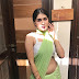 Green Saree in Style Pics 