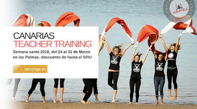 formacion profesores yoga aereo islas canarias, tenerife, las palmas, fuerteventura, lanzarote