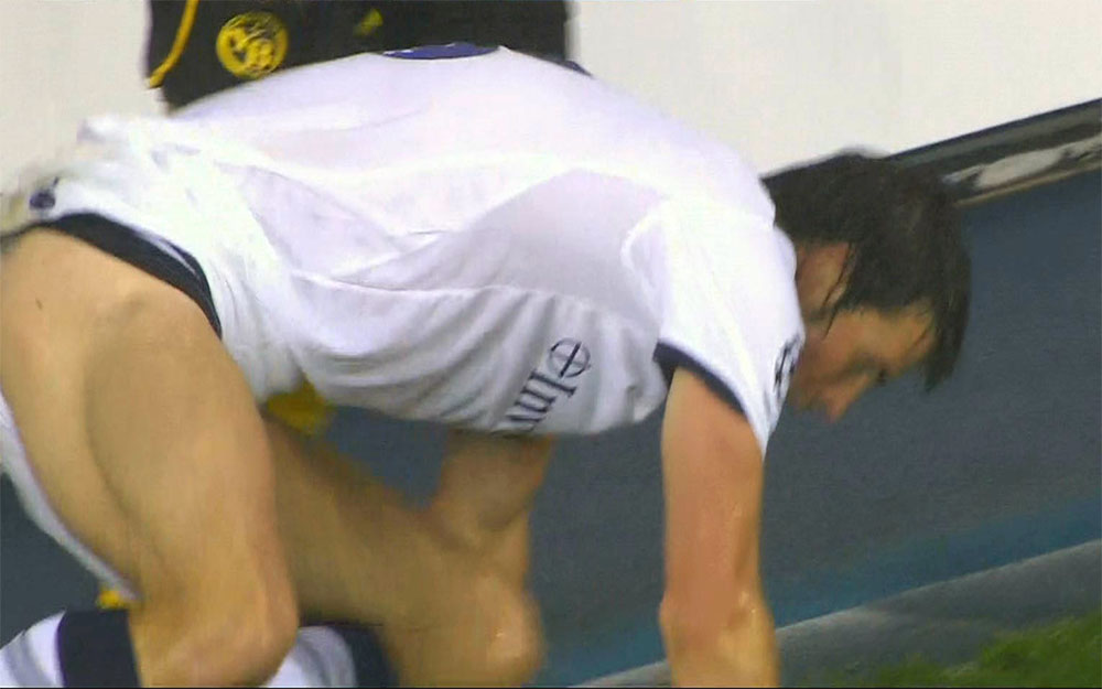 gareth bale bulge