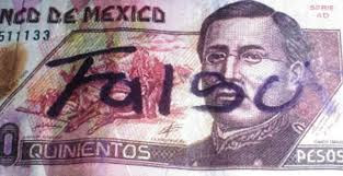 banda de falsificadores de billetes en Tepito
