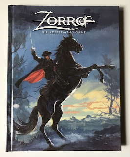 Cover art of Zorro: The Roleplaying Game, published by Gallant Knight Games.