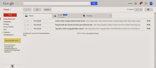 Dasbor Gmail