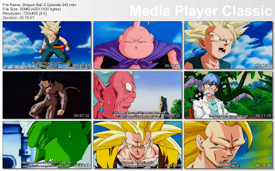 Download Film / Anime Dragon Ball Z Majin Buu Saga Episode 245 Bahasa Indonesia