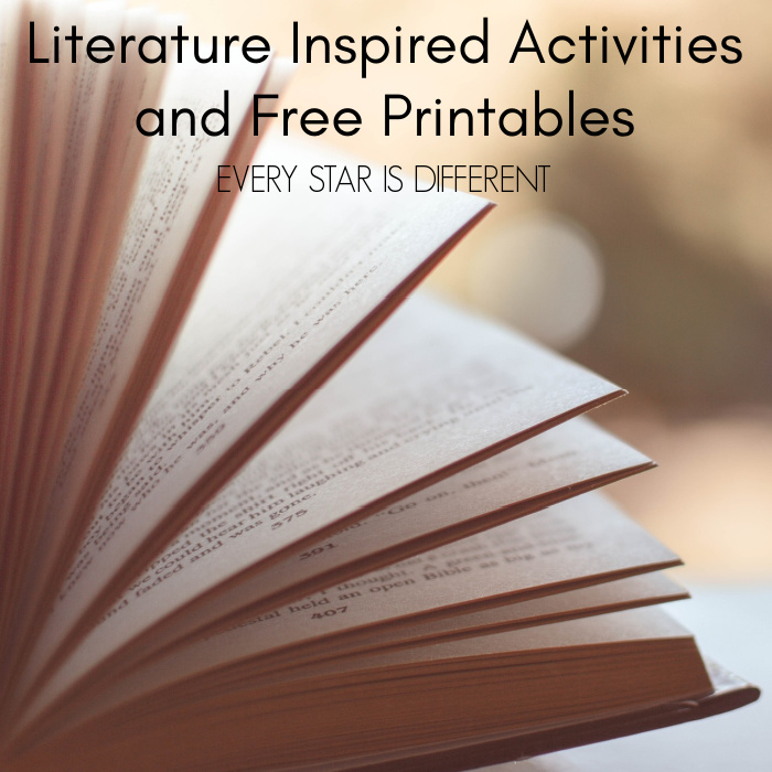 Literature Inspired Activities & Free Printables