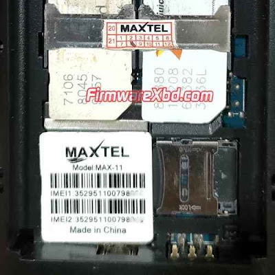 Maxtel MAX-11 Flash File SC6531E