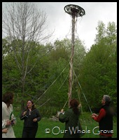 dancing the Maypole