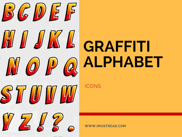 Graffiti Alphabet Icons for Web & Mobile For Free Download: Freebies