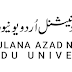 Advertisement for the post of Semi-Professional Assistant at MAULANA AZAD NATIONAL URDU UNIVERSITY, Hyderabad. Last Date: 02 February 2022