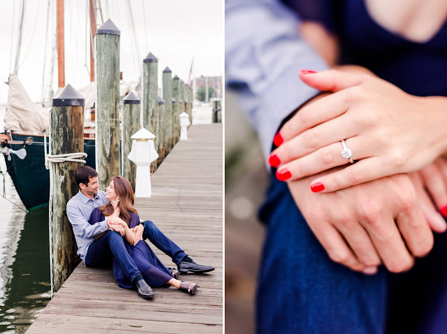 Downtown Annapolis Summer Engagement Session photographed by Maryland wedding photographer Heather Ryan Photography