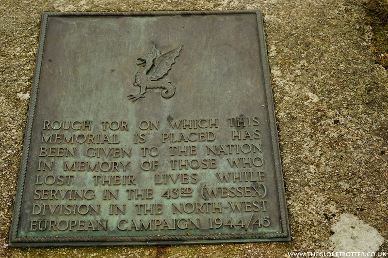 Rough Tor Memorial Board