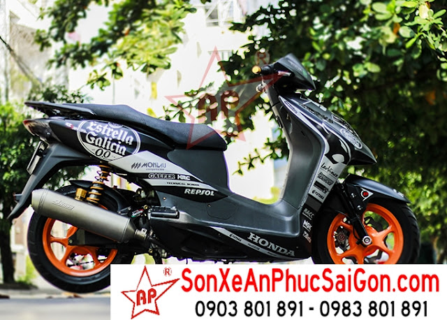 Bảng báo giá sơn xe Honda Dylan