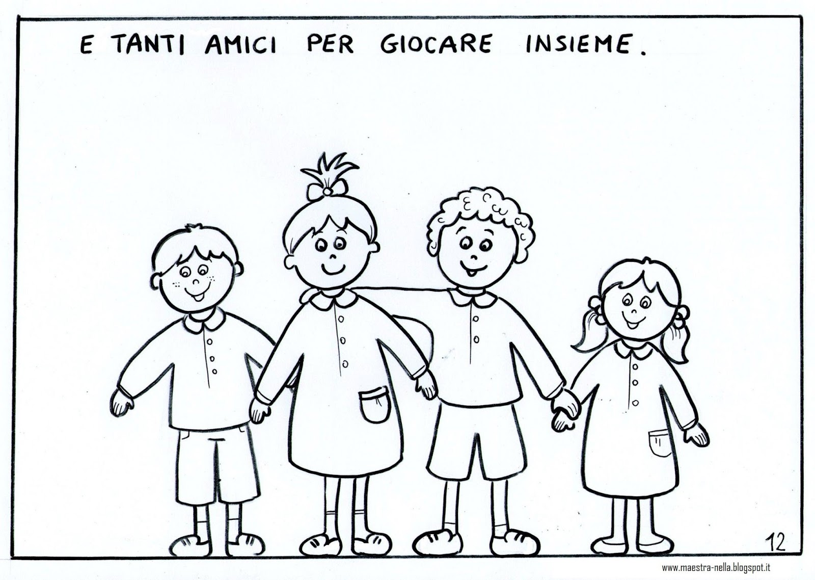 Vi mostro anche le schede in versione colorata n diverse tecniche che i bambini si divertiranno a usare tipo appallottolare carta crespa ritagliare e