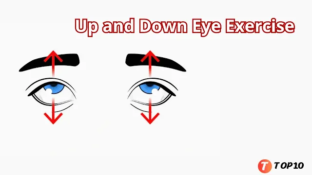 Up and Down Eye Exercise