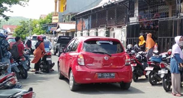 Jelang Lebaran Jalan KH Hayyung Benteng Selayar Rawan Macet, Ini Himbauan Kasat Lantas