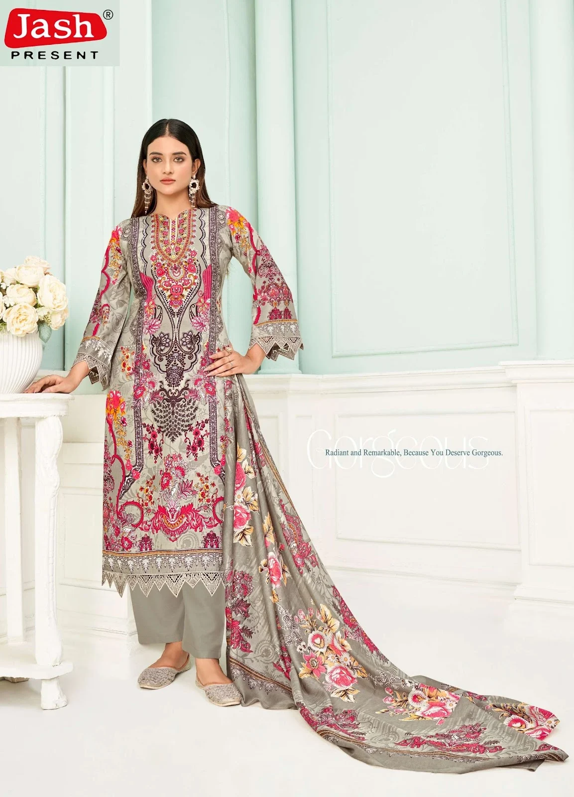 Qurbat Vol 5 Jash Cotton Karachi Salwar Suits