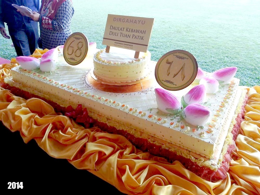 5 Big Cakes for Sultan s Birthday  in Brunei 