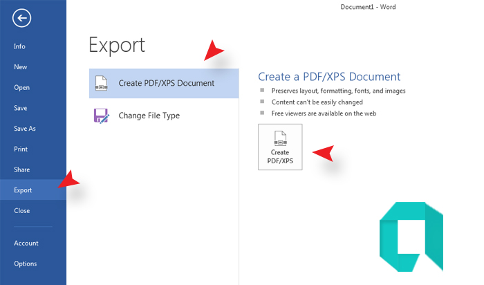 Cara Menyimpan File MS Word ke Pdf Offlne Tanpa Aplikasi