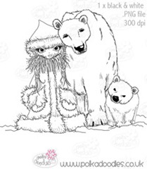 Polkadoodles - Polar Family