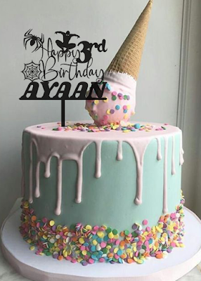 Happy Birthday cake topper