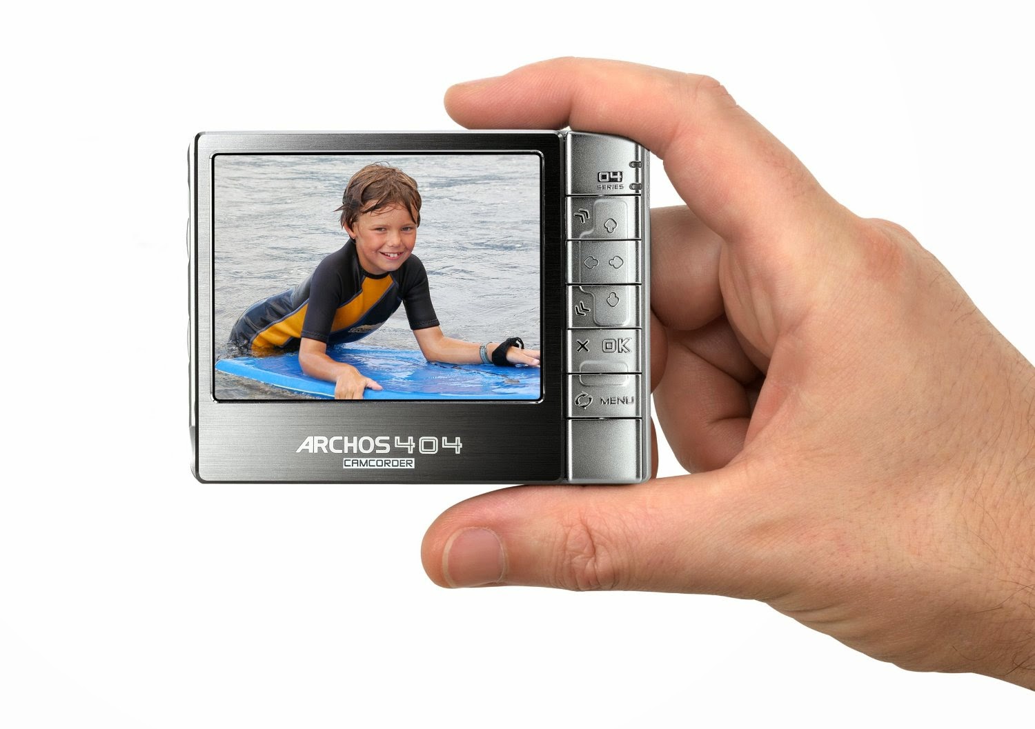 Best Archos 404 30GB Portable Digital Media Player with Camcorder (500867) On Sale ,The Archos 404 Camcorder features an integrated lens on the back for capturing both video and still photos. Easily pocketable, it measures just 4 x 3 x 0.5 inches