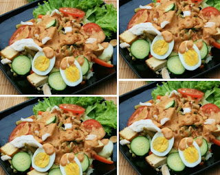 Gado-gado Lontong Spesial Enak