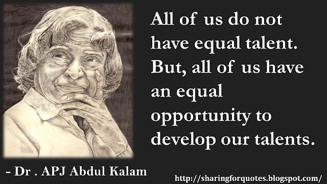 APJ abdul Kalam Inspirational Quotes  - 03 | Sharing for Quotes