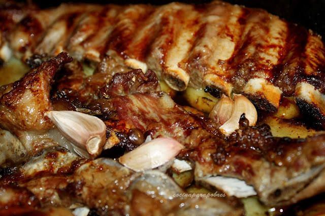 Costillas de cerdo al horno