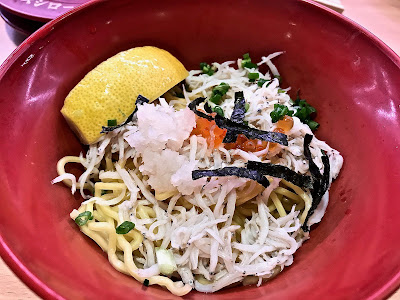 Sushiro, shirasu noodles